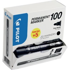 PILOT PERM MARKER 100 ZW 15+5