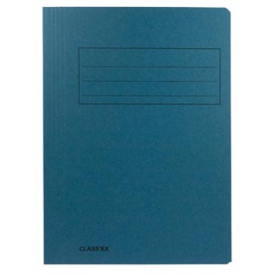 FARDE 3 KLEPPEN FOLIO BLAUW