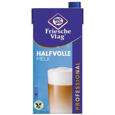 LANGLEKKER KOFFIEMELK 1L HALFV