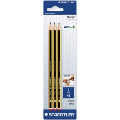 STAEDTLER POTL NORIS HB BL3