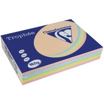 TROPHEE PASTEL ASSORTI A4 160G