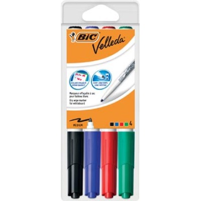 VELLEDA WHITEBOARD MARKER 4X