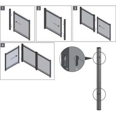 NOBO FRAME VERBINDINGSSTUK