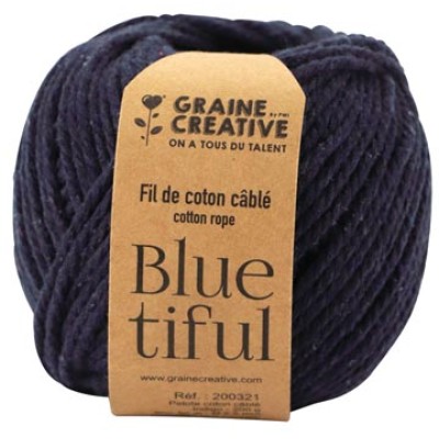 MACRAME TOUW INDIGO