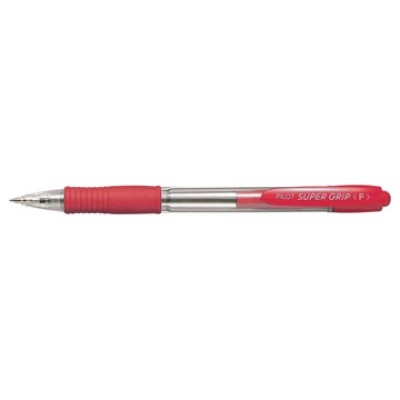 PILOT SUPERGRIP ROOD FINE