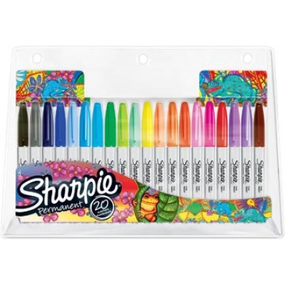 SHARPIE PERM MARKER ET20 ASS