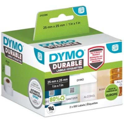 DYMO ETIKET LW 25X25MM 1700X