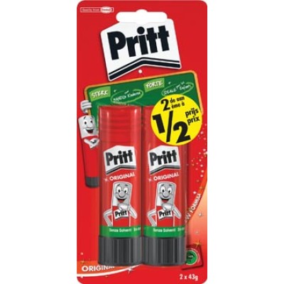 PRITT PLAKSTIFT 2X43G 2E/PR