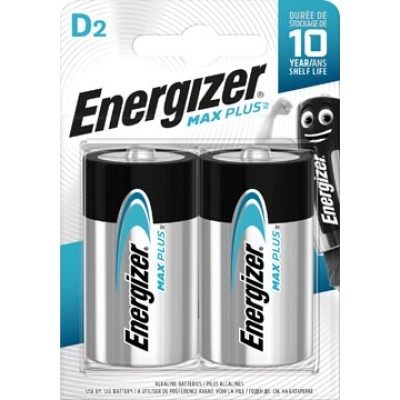 ENERGIZER MAX PLUS D BLS2