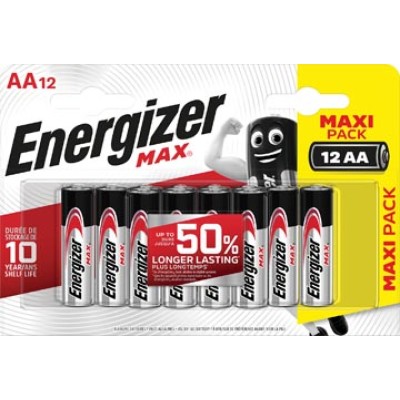 ENERGIZER MAX AA/LR06 BL12