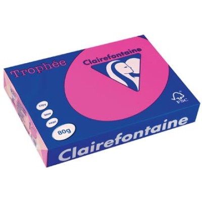 TROPHEE FLUO ROZE A4 80G 500V