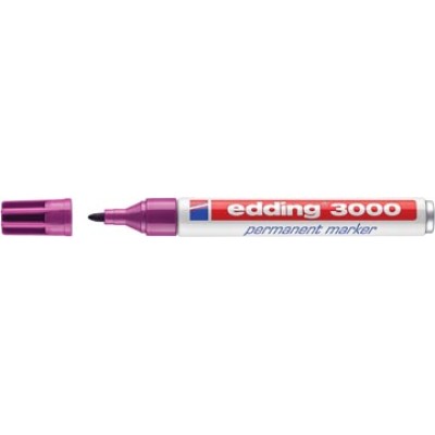 MARKER 3000 ROOD VIOLET EDDING