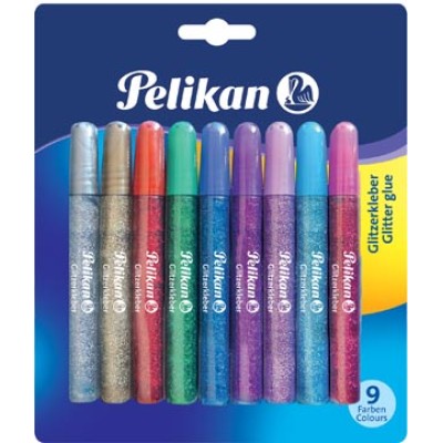 PELIKAN GLITTERLIJM 10,5ML 8X