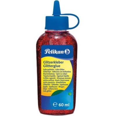 PELIKAN GLITTERLIJM 60 ML RD