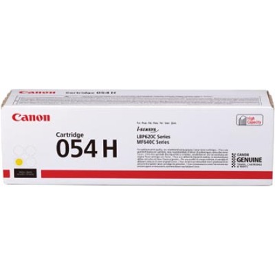 CANON TONER 054H 3025C002 Y