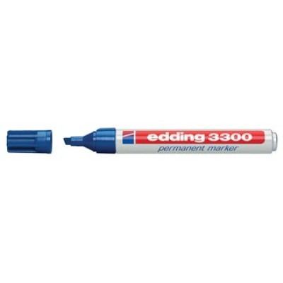 MARKER 3300 BLAUW SCHUIN