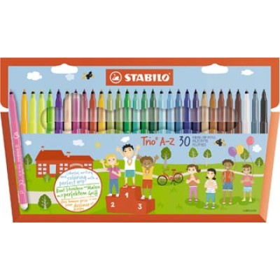 STABILO TRIO A-Z STIFT 30X