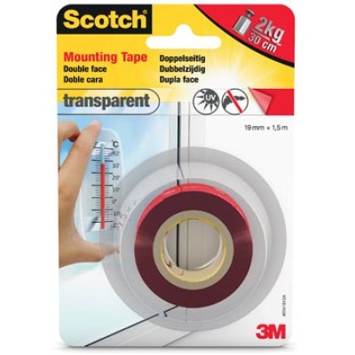 SCOTCH MONT TAPE TRANSP 19X1,5