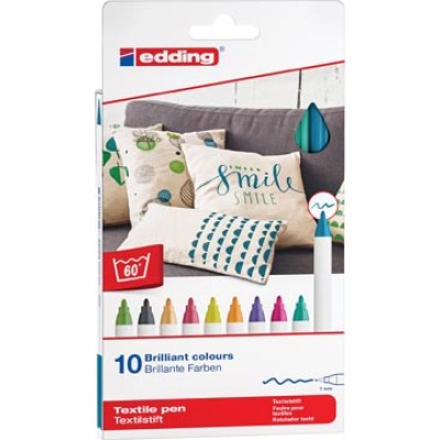 EDDING TEXTIELSTIFT 4600 10X