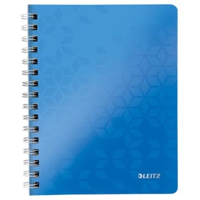 WOW NOTEBOOK SPIR A4 PP L BL