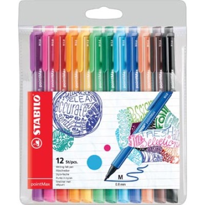 STABILO POINTMAX STIFT 0,8 12X