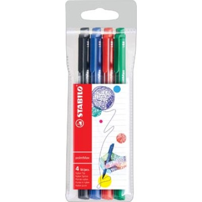 STABILO POINTMAX STIFT 0,8 4X