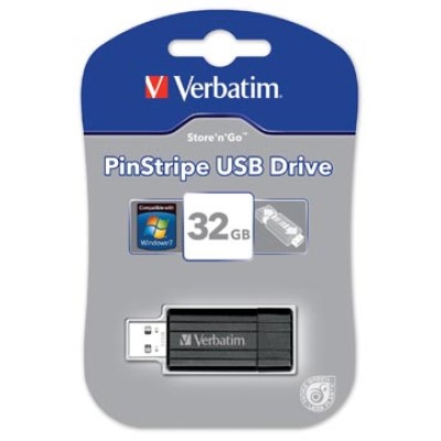 VERBATIM PINSTRIPE USB 32GB ZW