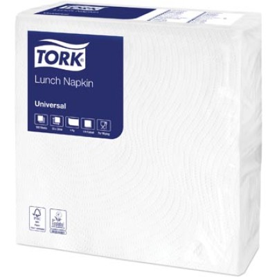 TORK SERVET WIT 1L PK100