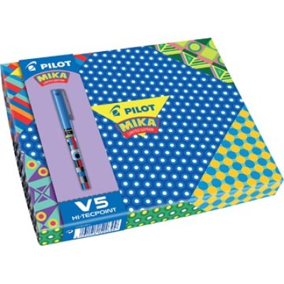 PILOT V5 MIKA GIFTBOX 6ST ASS