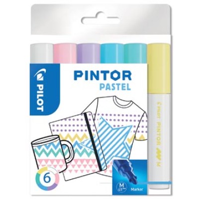 PINTOR PASTEL MEDIUM 6X ASS