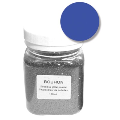 POT GLITTERPOEDER 115GR BLAUW