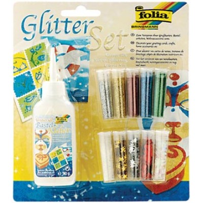 GLITTERSET 10 TUBES ASS + LIJM