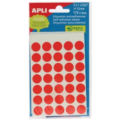 POCH.5BL. APLI 2057 13MM ROOD