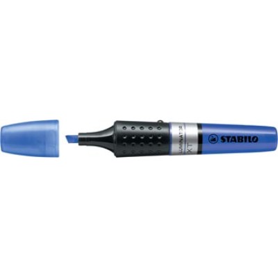 STABILO LUMINATOR BLAUW