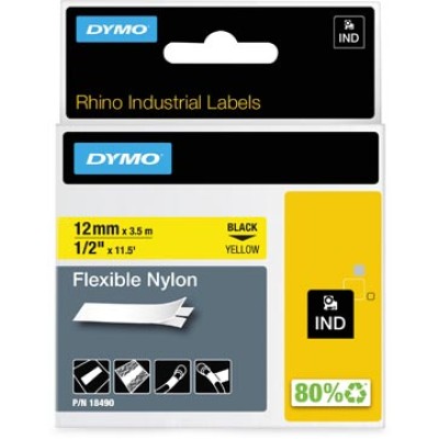 RHINO TAPE 12MM NYLON ZW/GL