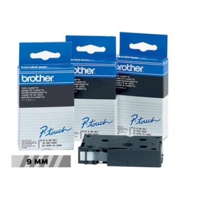 BROTHER TAPE TC 9MM ZW/TRANS