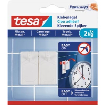 TESA KLEEFSPIJKER 2KG BL2