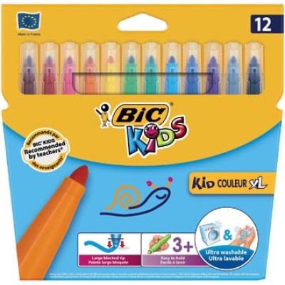 KID COULEUR XL VILTSTIFT 12X