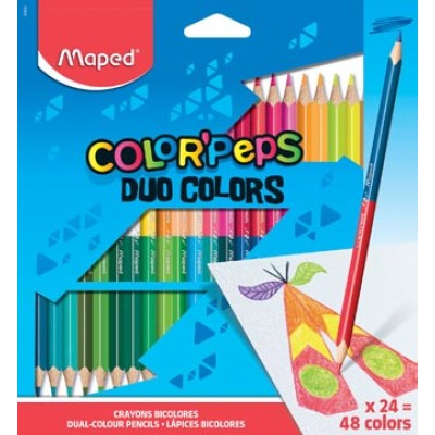 COLORPEPS KLEURPOTLOOD DUO 24X