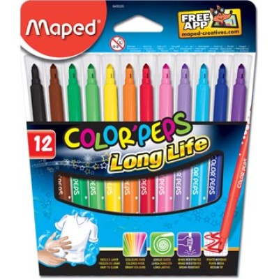 VILTSTIFT MAPED COLORPEPS 12X