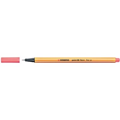 POINT 88 FINELINER NEON ROZE