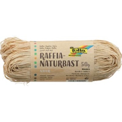 RAFFIA 50GR NATUREL KLEUR