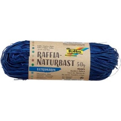 RAFFIA 50GR MARINEBLAUW