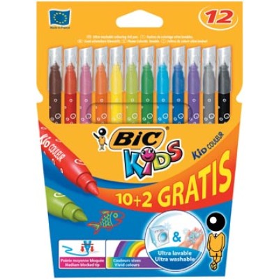 KID COULEUR VILTSTIFT ET 10+2