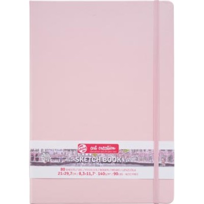 TAC SCHETSBOEK 21X30 ROZE