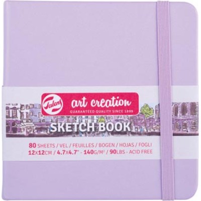 TAC SCHETSBOEK 12X12 PASTEL PA