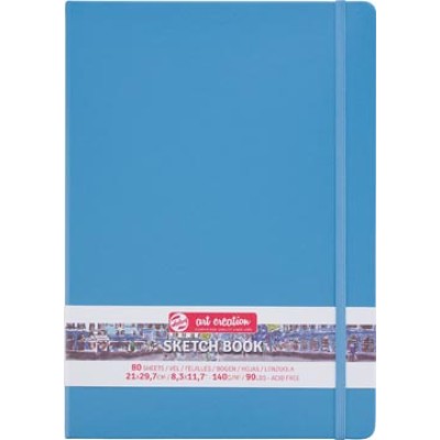 TAC SCHETSBOEK 21X30 BLAUW