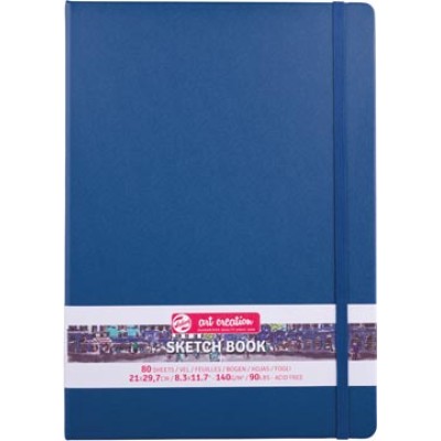 TAC SCHETSBOEK 21X30 MARINE BL