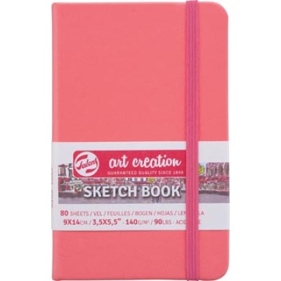 TAC SCHETSBOEK 9X14 ROOD