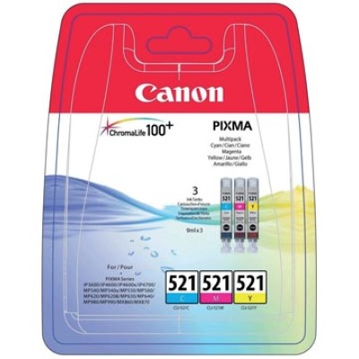 CANON INKT CLI521 2934B010 CMY